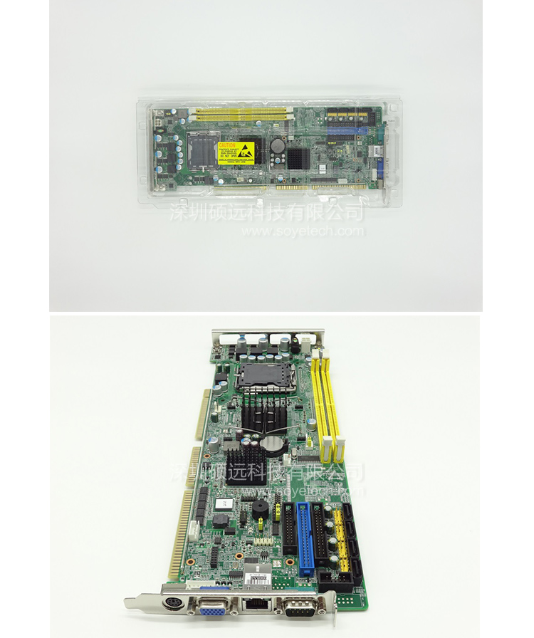 研華PCA-6010VG工控主板 LGA775 Intel? Core? 2 Duo單板電腦，帶雙千兆和DVI接口