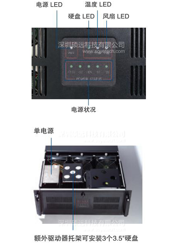 IPC-623 4U 20槽容錯式工業(yè)控制計(jì)算機(jī)