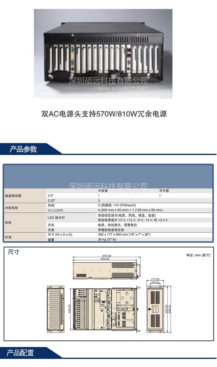 IPC-623 4U 20槽容錯式工業(yè)控制計(jì)算機(jī)