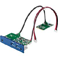 研華PCM-24U2U3 2端口USB 3.0，mPCIe，USB-A型