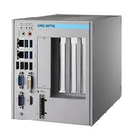 研華UNO-3073G Intel Celeron 847E嵌入式無風扇工業(yè)電腦，帶3個 PCI(e)擴展槽，2個Mini PCIe插槽，2個CFast 插槽
