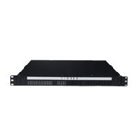 研華ACP-1010 1U 上架式機(jī)箱，用于全長卡或 ATX/ MicroATX 母板，配有雙SAS/ SATA硬盤托架