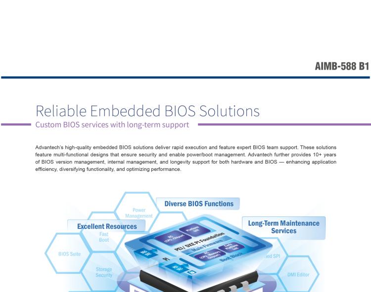 研華AIMB-588B1 適配Intel 第12/13代 Core i/奔騰系列處理器，搭載Q670E/R680E/H610E芯片組。性能可達(dá)服務(wù)器級別，獨(dú)立四顯，具備專業(yè)的圖像處理能力，是理想的行業(yè)解決方案。