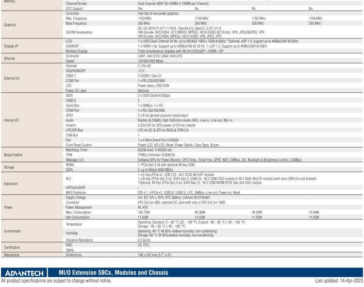 研華MIO-5393 第九代Intel 高性能筆記本CPU 3.5寸小尺寸嵌入式單板，性能提升25%，TDP 45W/25W，支持DDR4 64GB內(nèi)存，2LAN, 4USB 3.1，M.2 2280 Key支持NVMe，-40-85℃寬溫