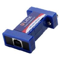 研華BB-232USB9M-LS ULI-321DK USB 2.0到RS-232轉(zhuǎn)換器，DB9公頭 端口號鎖定
